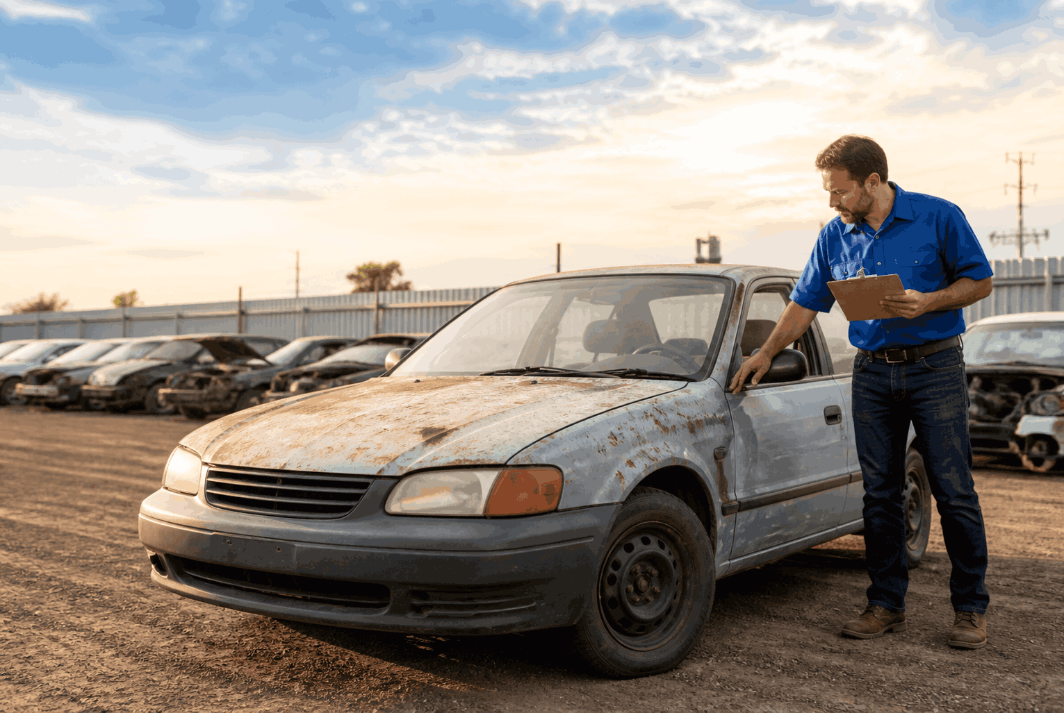 How Junk Car Buyers Determine Vehicle Value